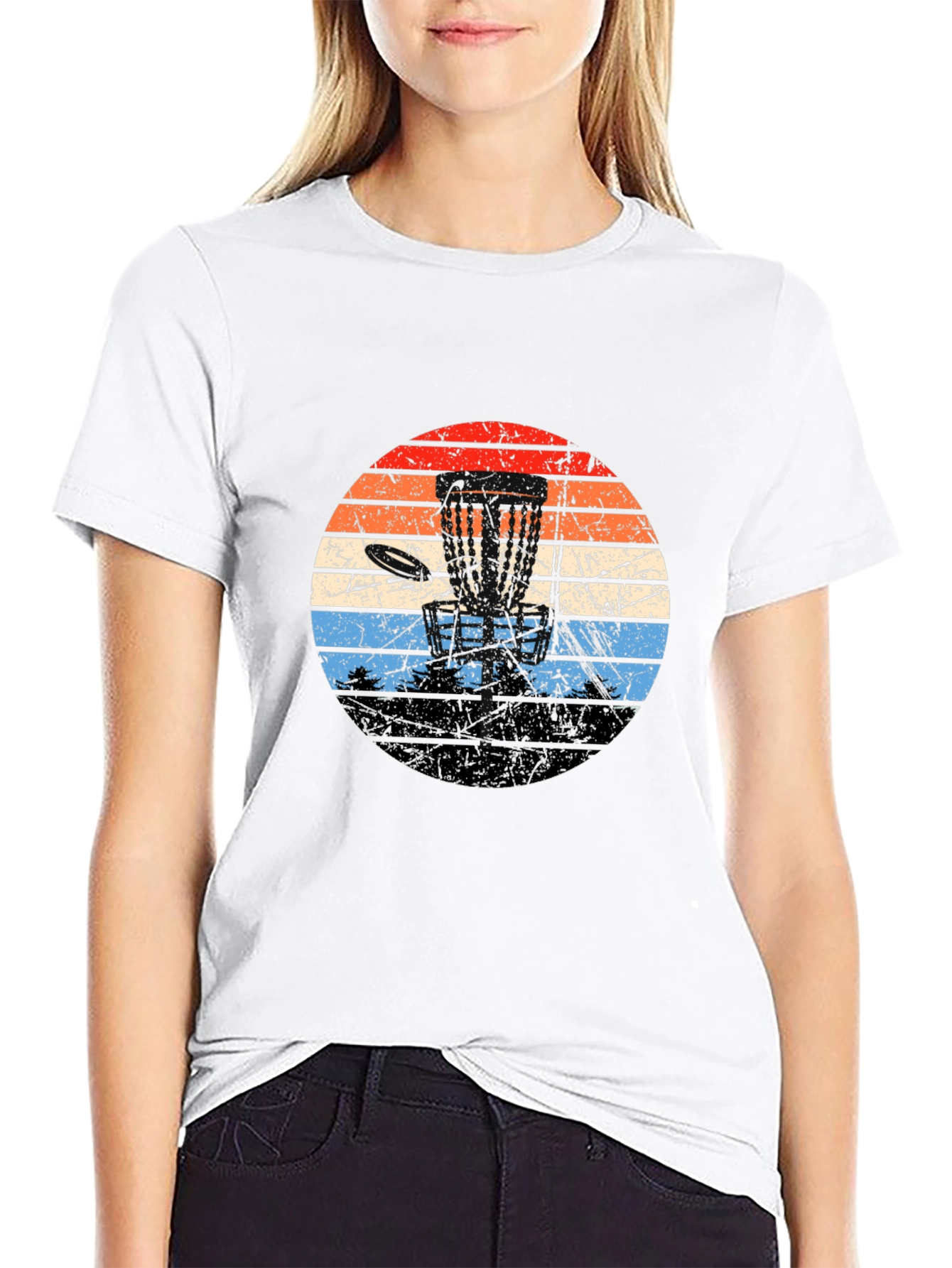 Retro Disc Golf T-Shirt