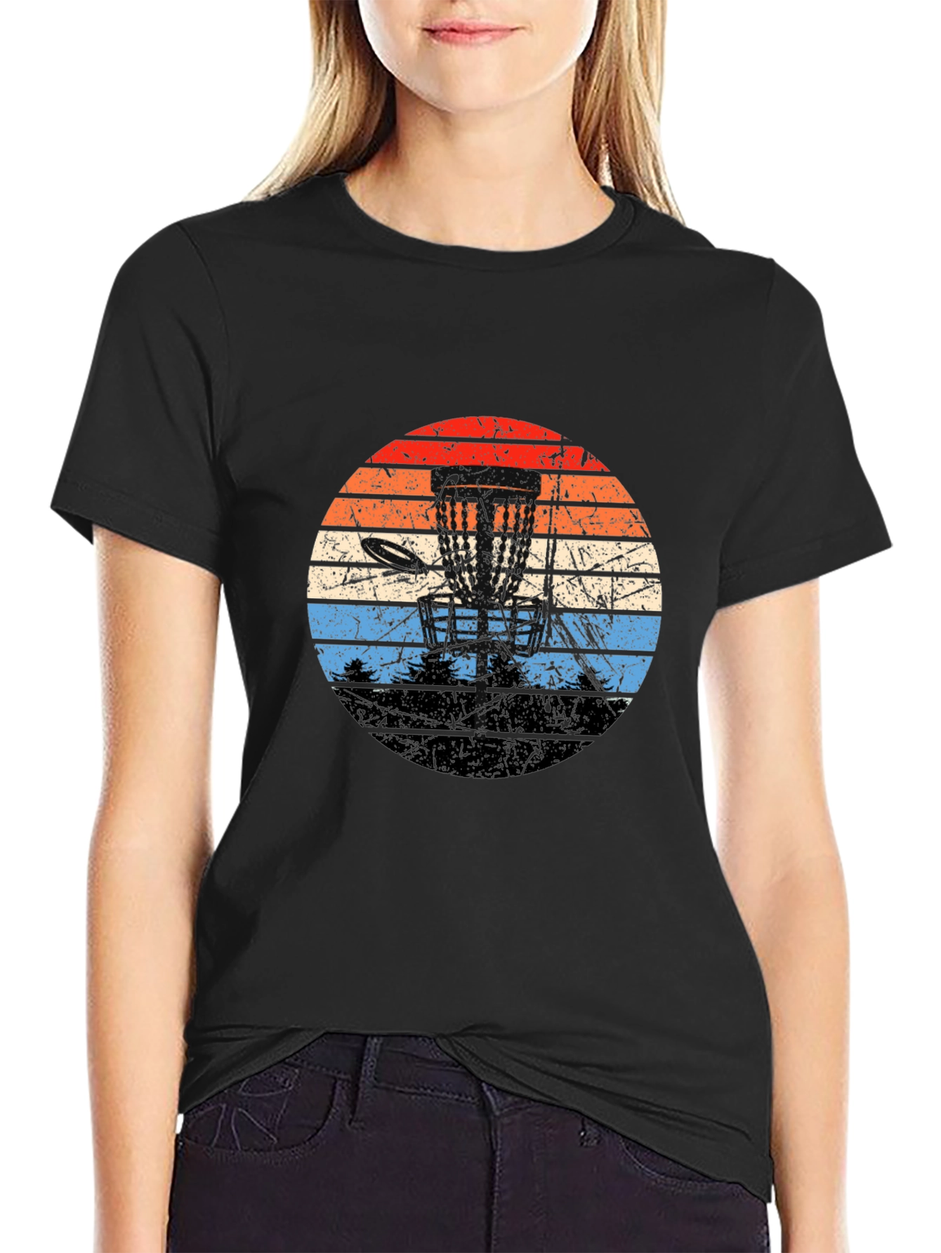 Retro Disc Golf T-Shirt