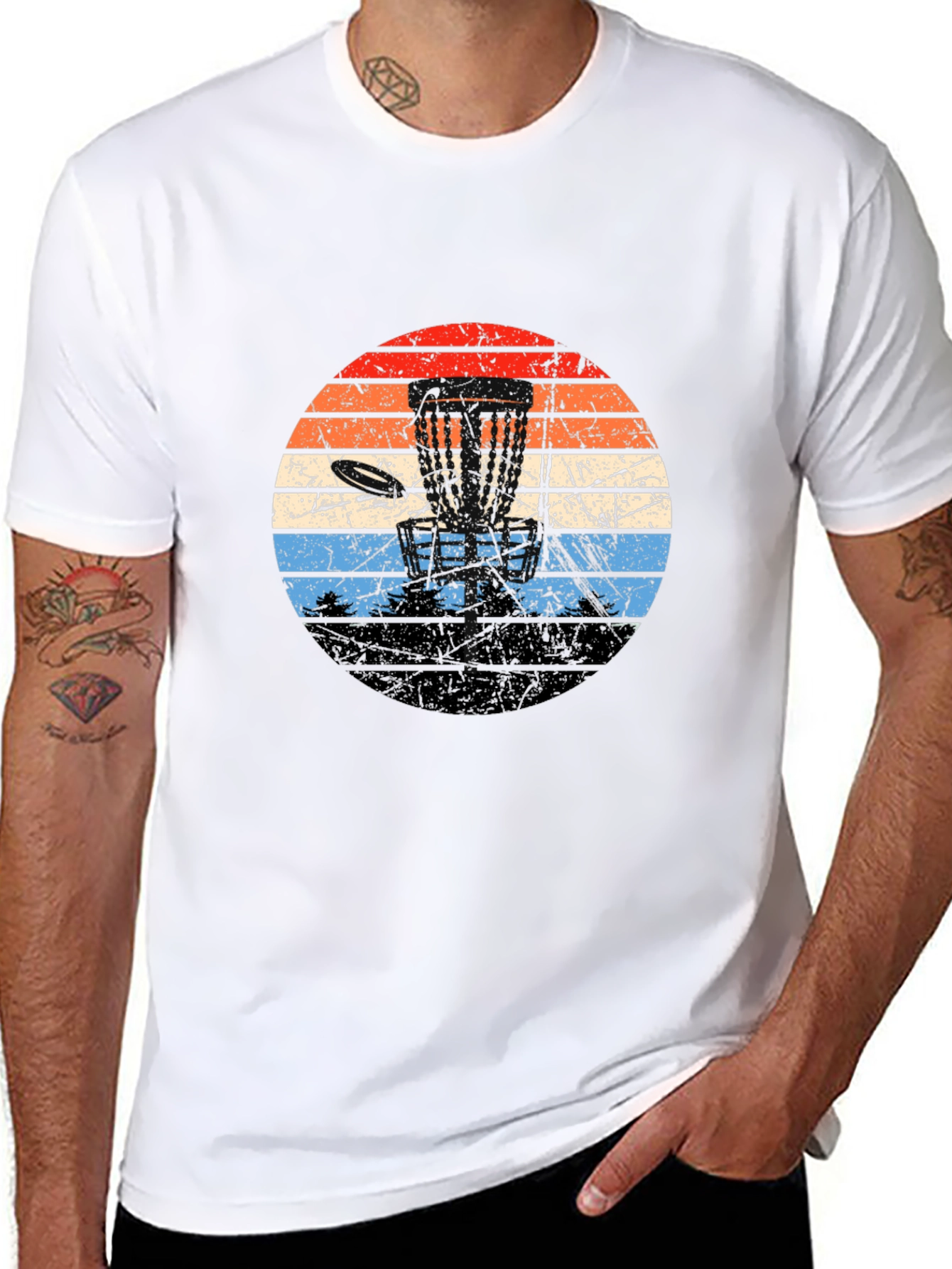 Retro Disc Golf T-Shirt