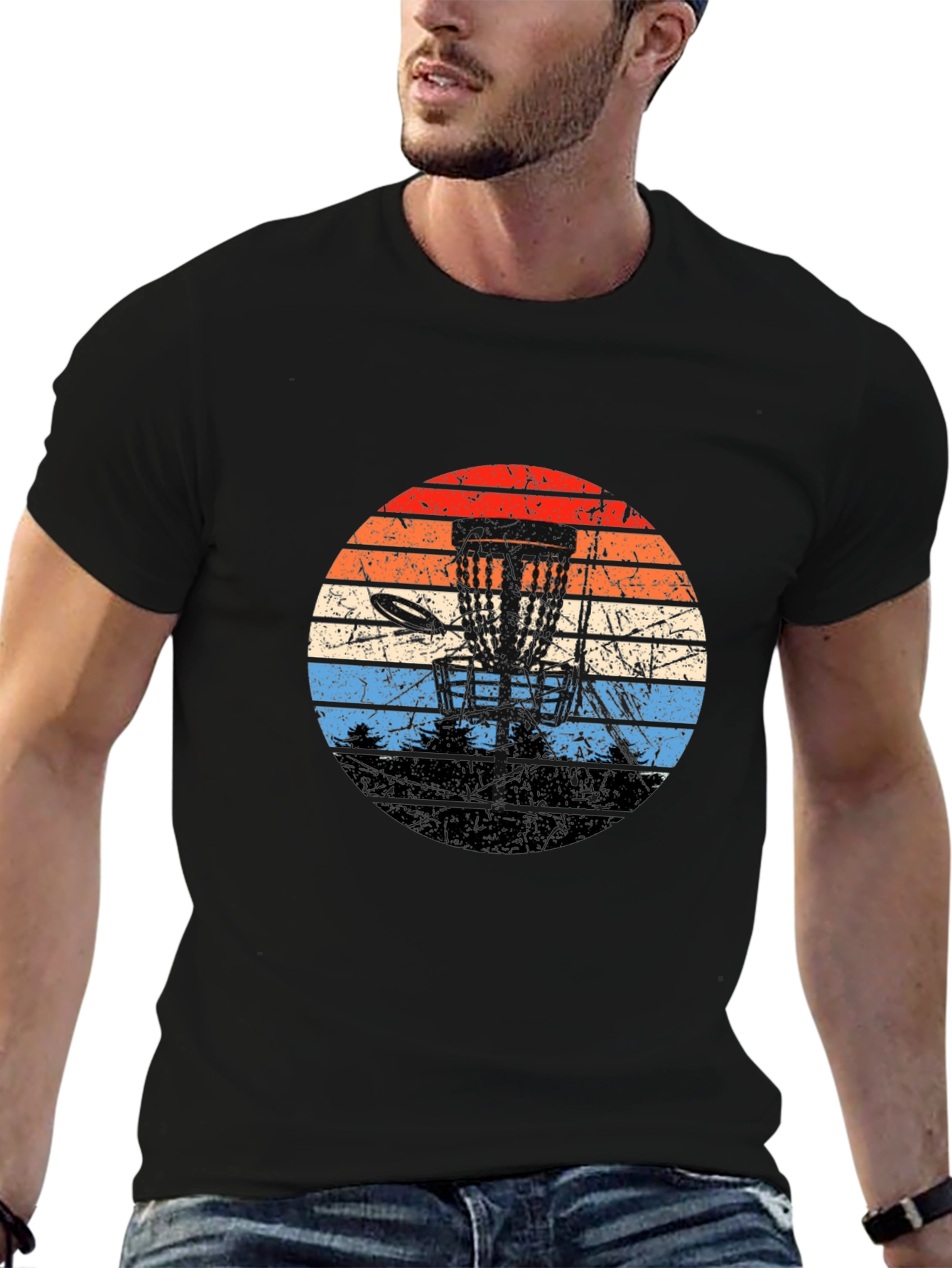 Retro Disc Golf T-Shirt
