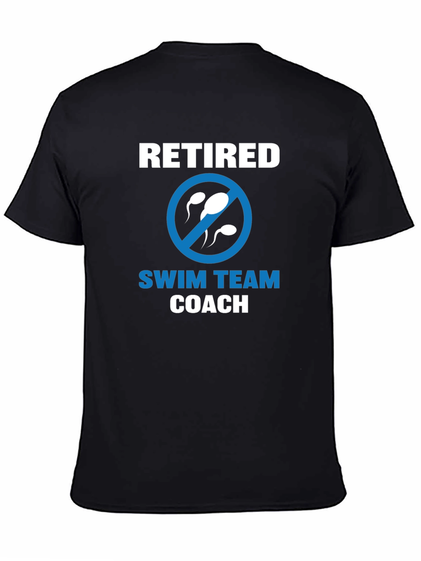 Retired Swim Team Coach Graphic Tee