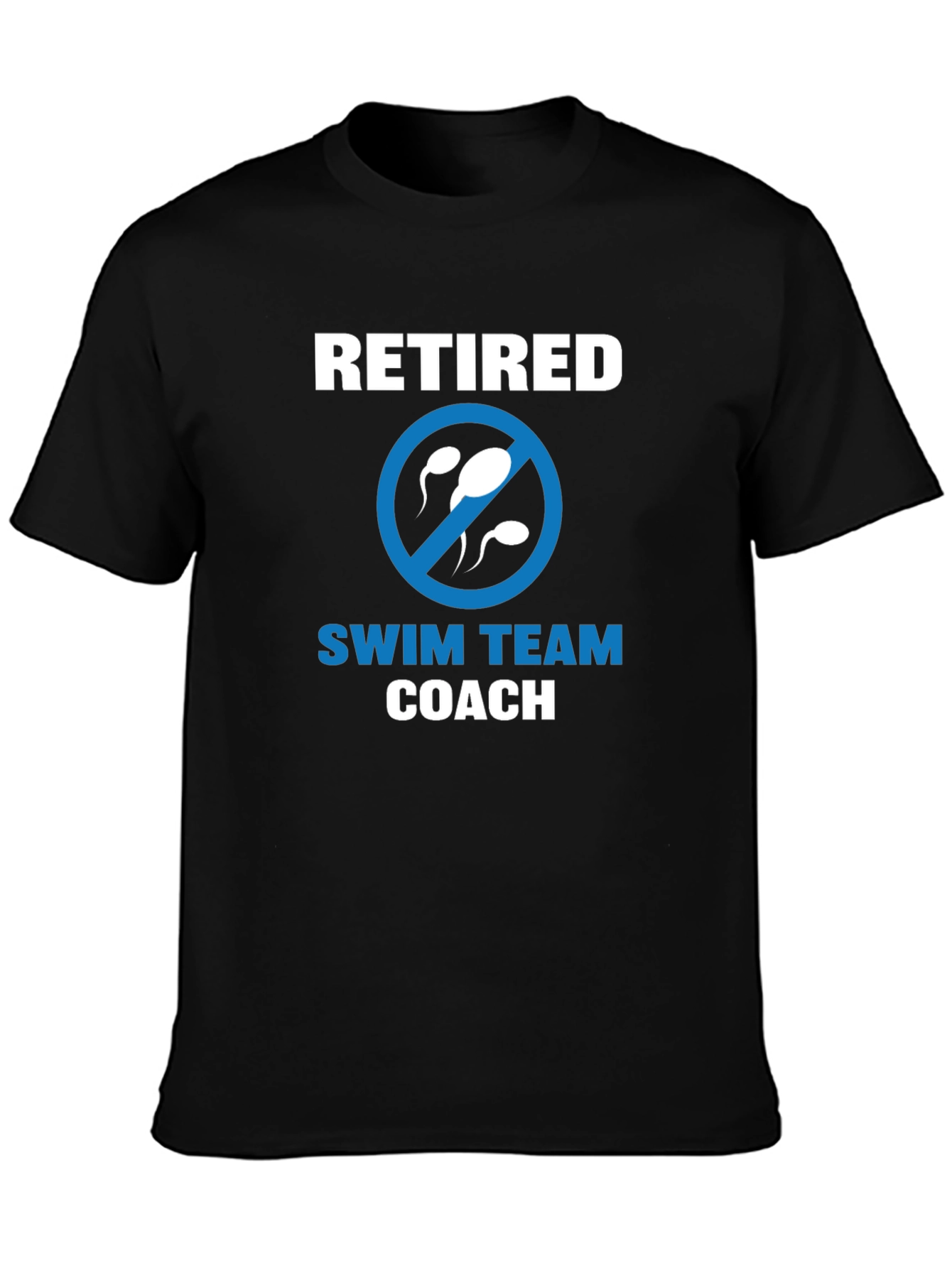 Retired Swim Team Coach Graphic Tee