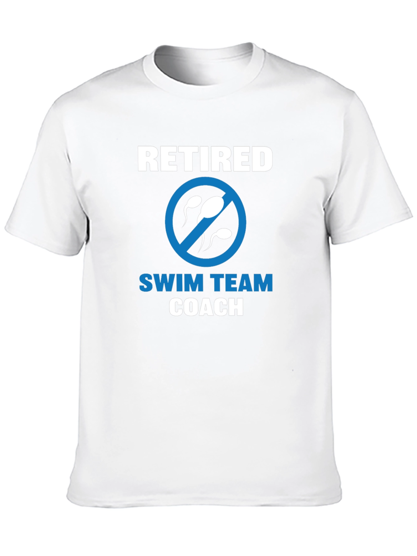 Retired Swim Team Coach Graphic Tee
