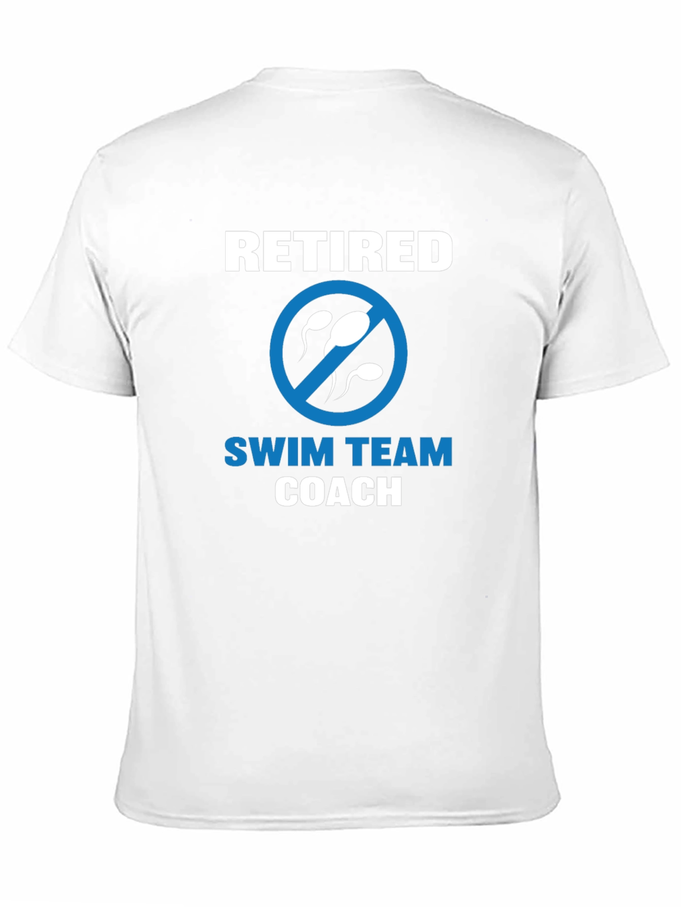 Retired Swim Team Coach Graphic Tee