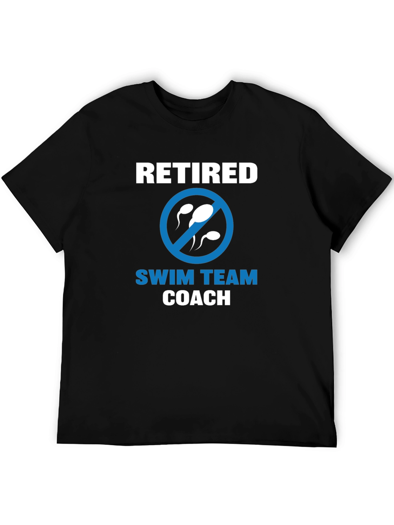 Retired Swim Team Coach Graphic Tee