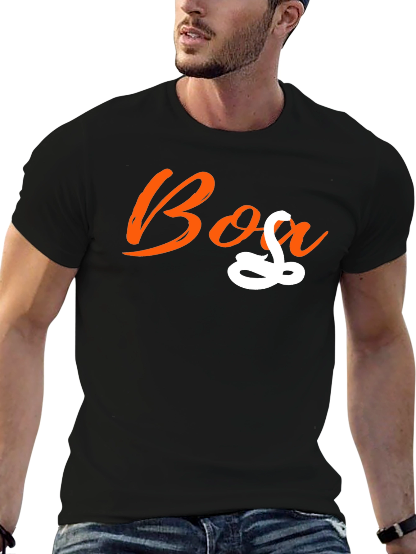 Boa T-Shirt - Stylish Snake Graphic Tee