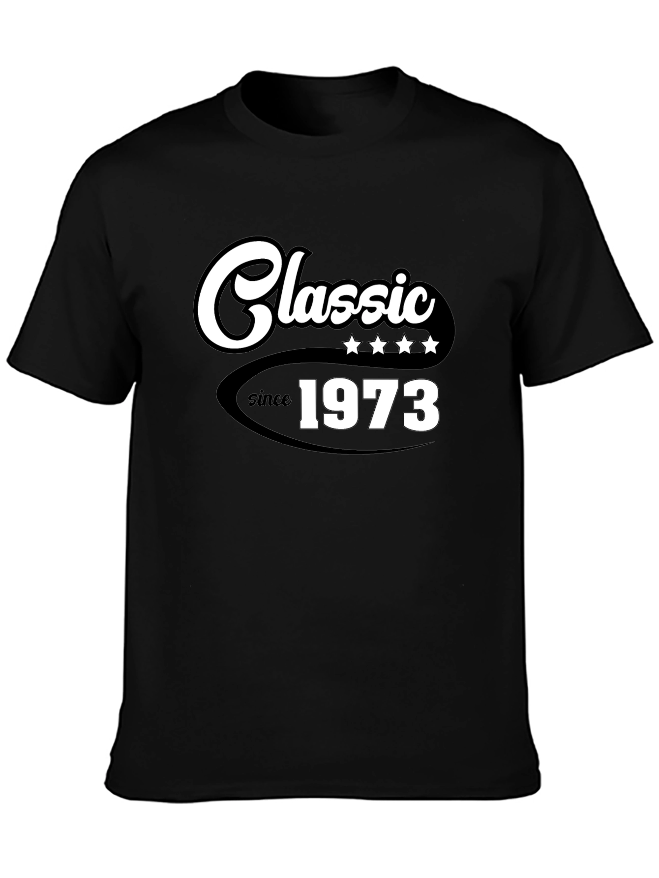 Classic Since 1973 Black T-Shirt