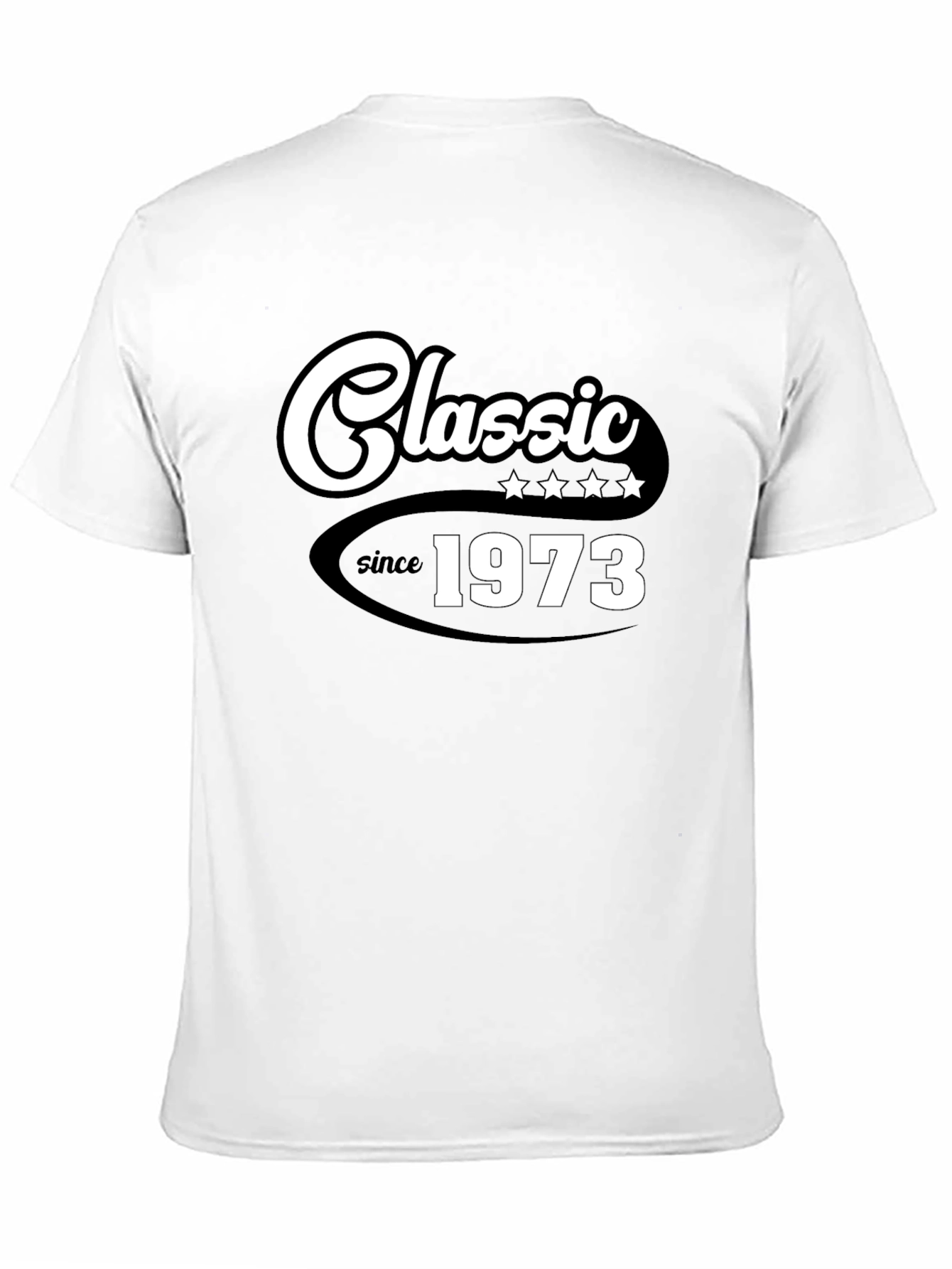 Classic Since 1973 Black T-Shirt