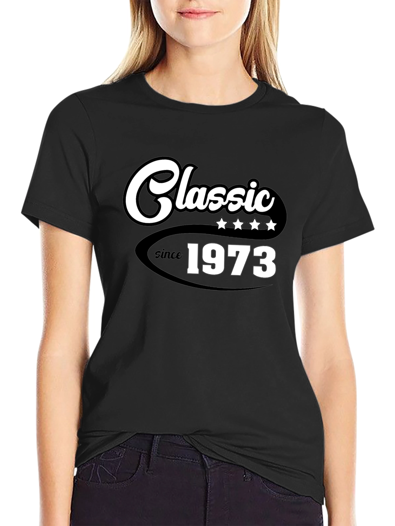 Classic Since 1973 Black T-Shirt