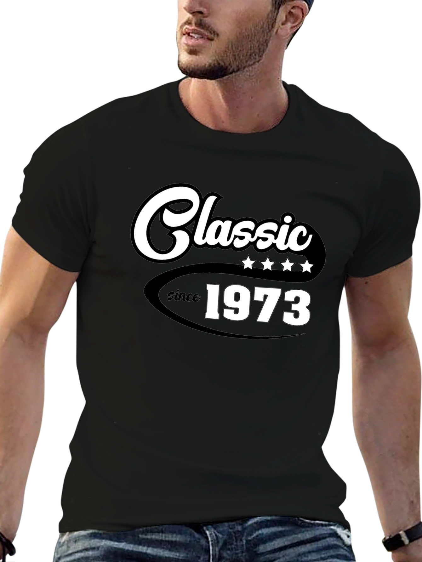Classic Since 1973 Black T-Shirt