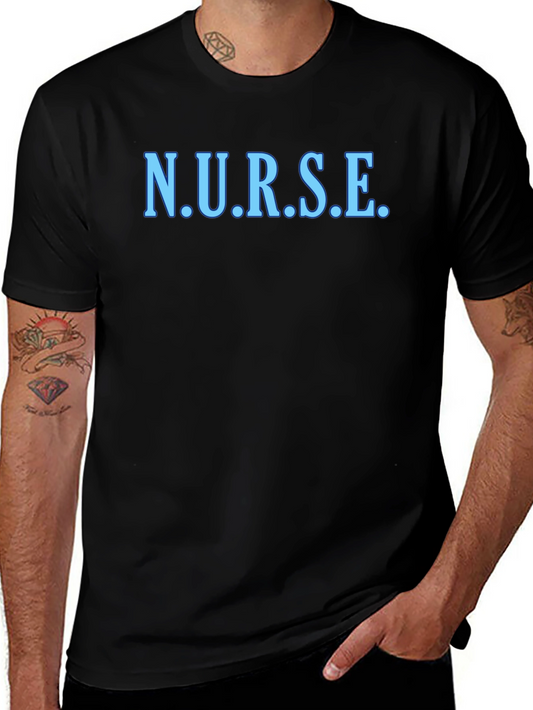 N.U.R.S.E. Graphic T-Shirt - Stylish Healthcare Apparel