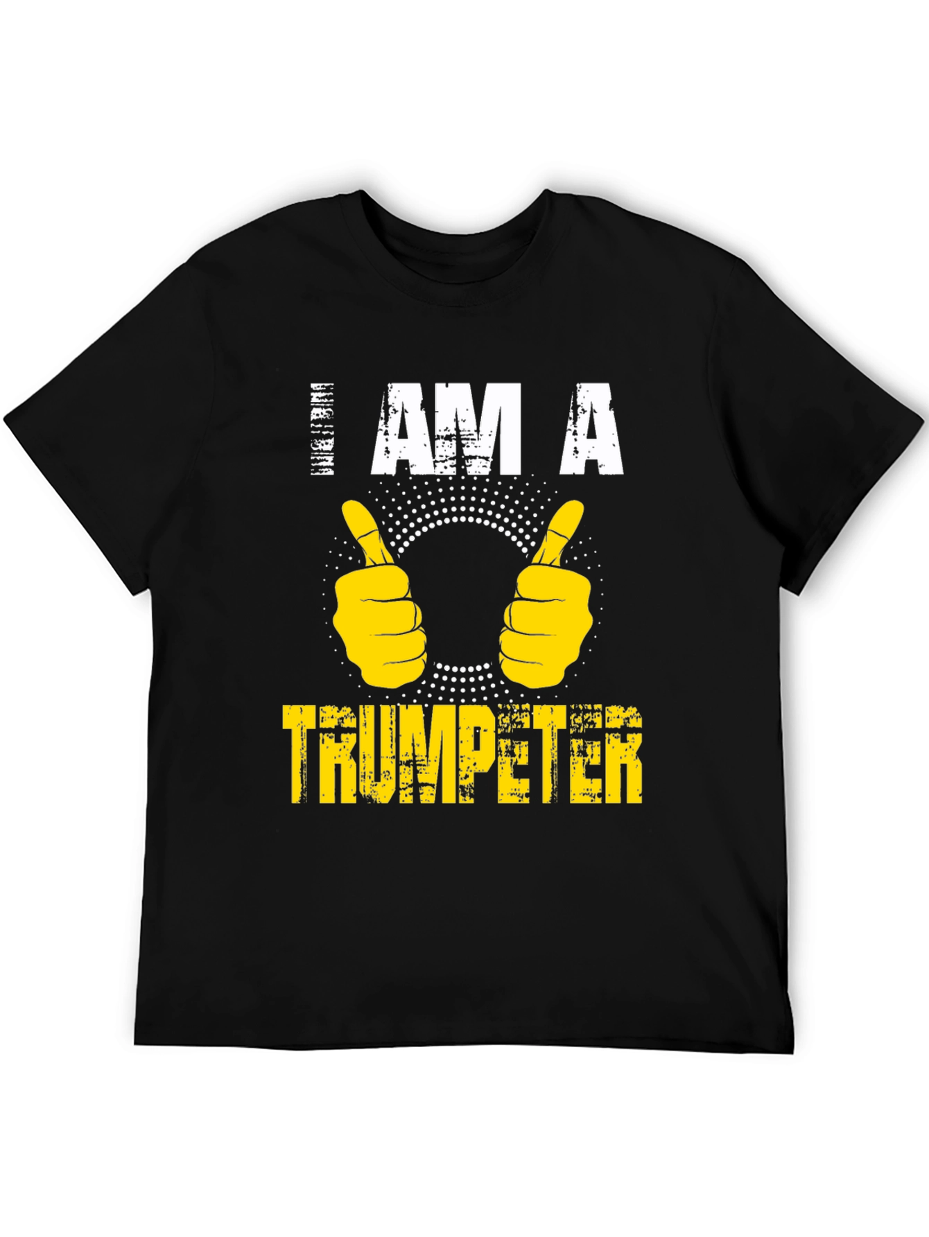 I AM A Trumpeter Black T-Shirt