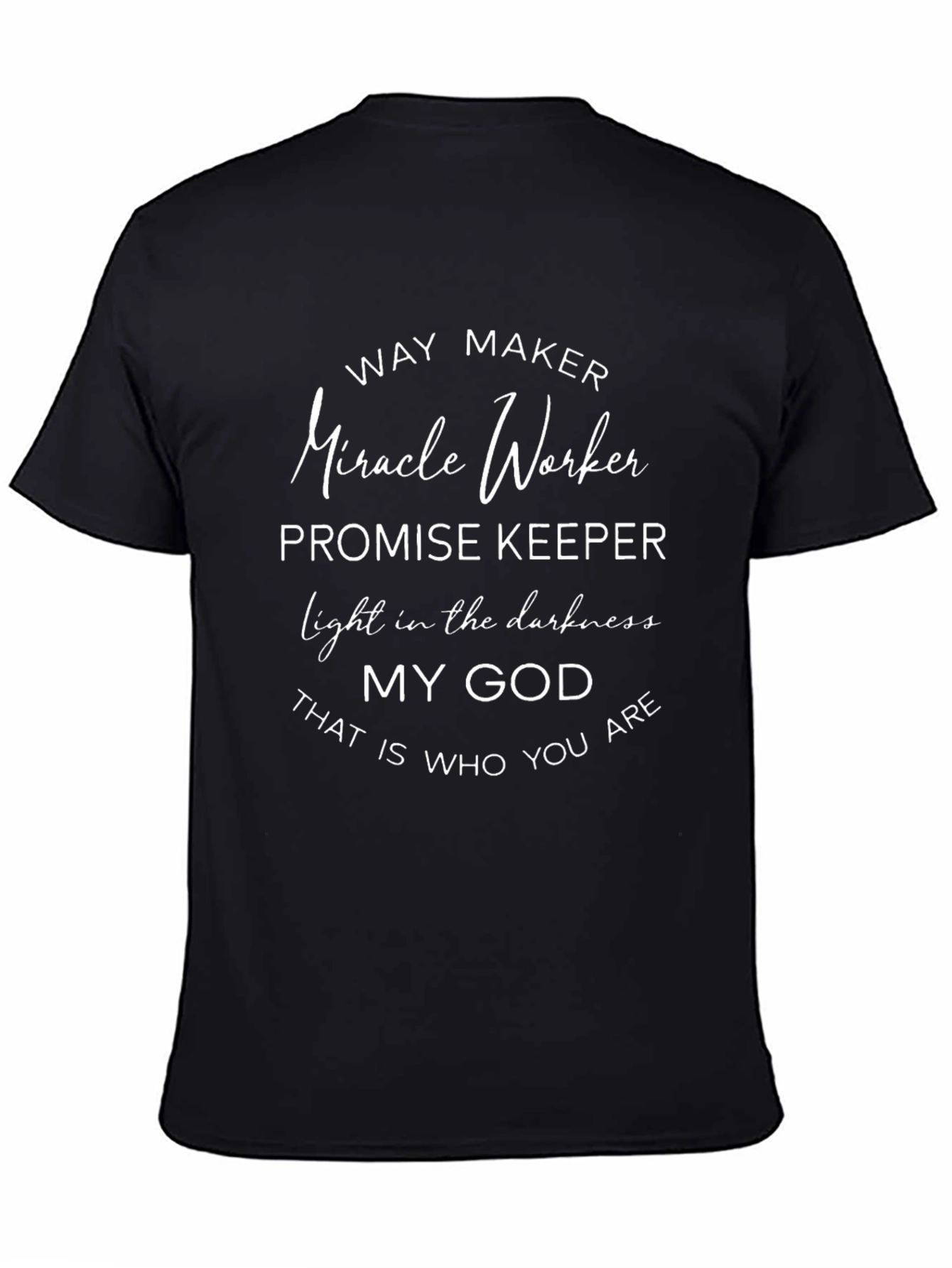 Way Maker Graphic Tee Miracle Worker Shirt