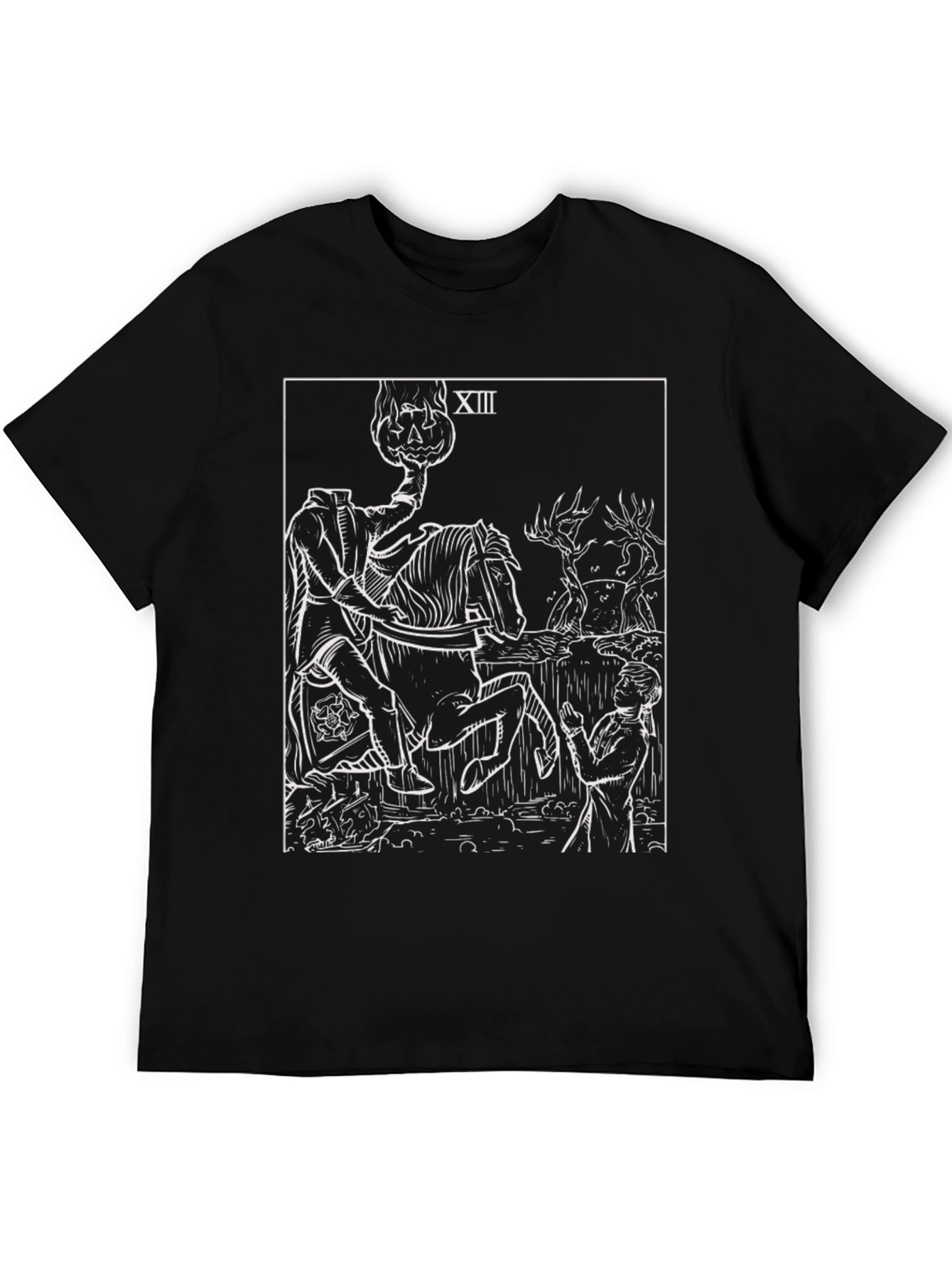 Headless Horseman T-Shirt - Halloween Graphic Tee