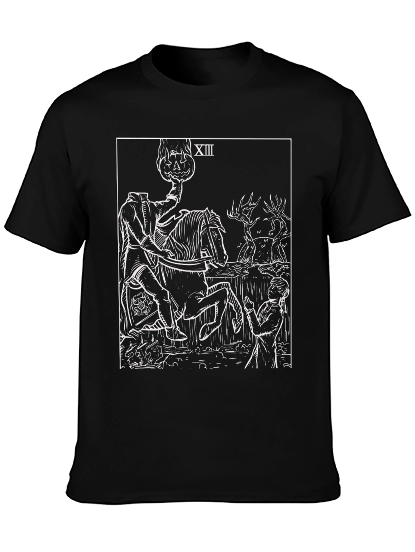 Headless Horseman T-Shirt - Halloween Graphic Tee
