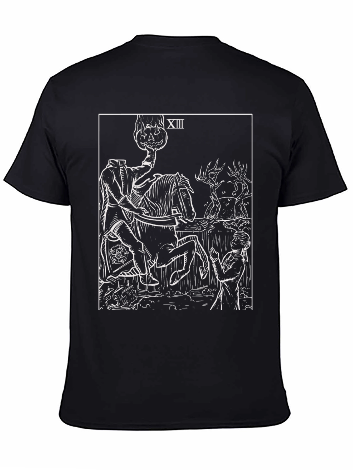 Headless Horseman T-Shirt - Halloween Graphic Tee