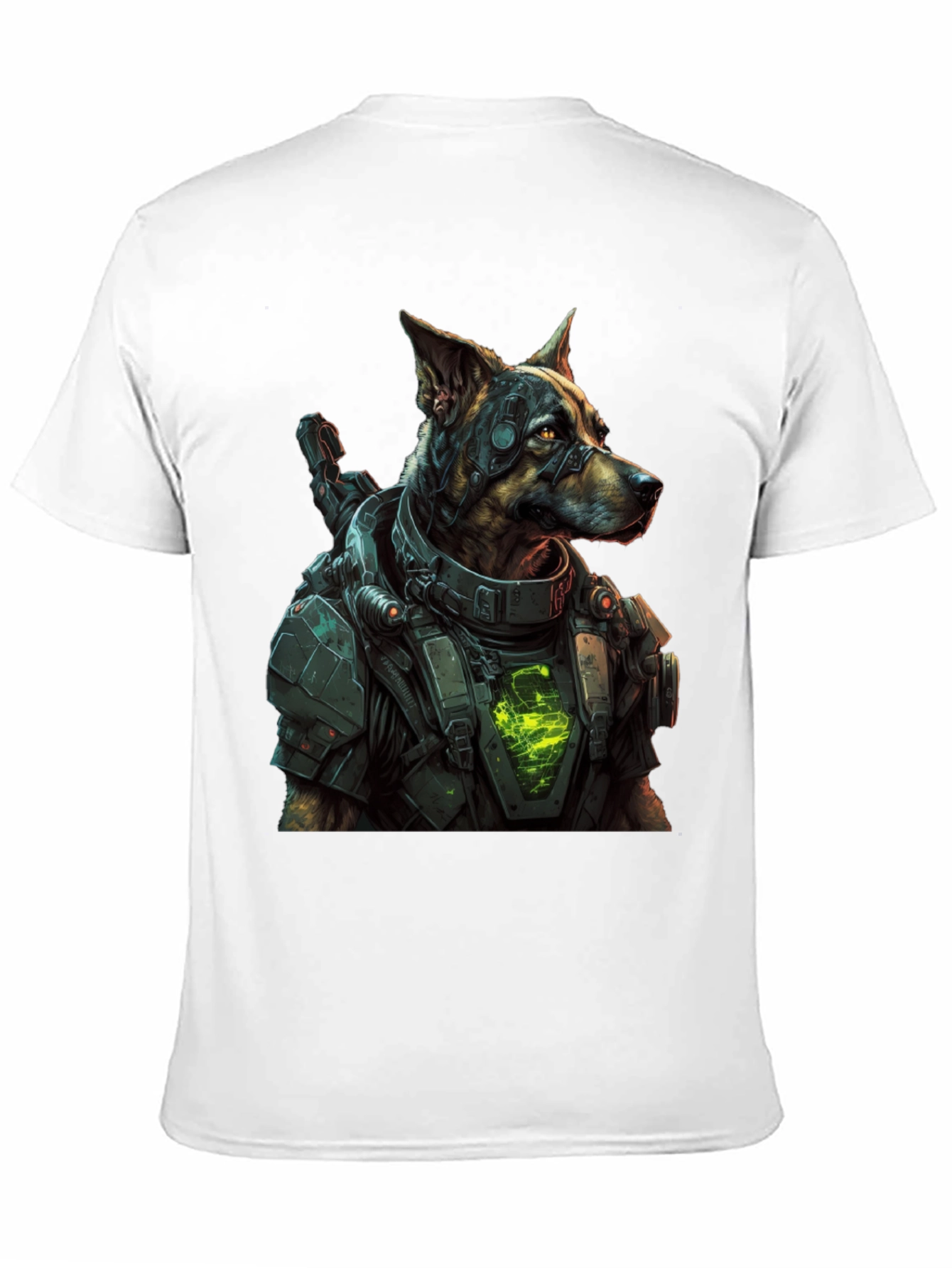 Cyberpunk Dog T-Shirt | Futuristic Dog Graphic Tee | Sci-Fi Dog Lover Shirt | Dog Lover Gift | Free Shipping $50+