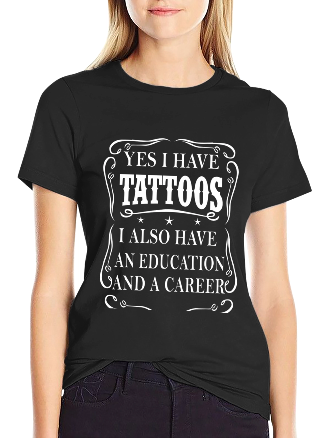 Tattooed & Educated Graphic Tee