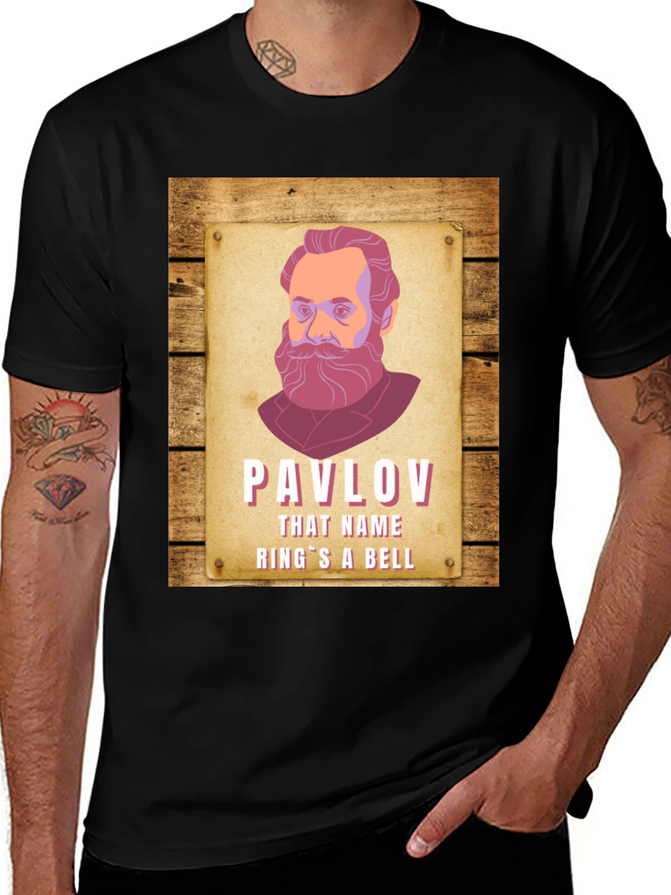 Pavlovs Bell T-Shirt - Funny Science Humor Tee
