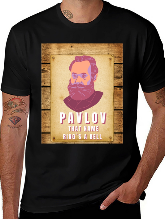 Pavlovs Bell T-Shirt - Funny Science Humor Tee