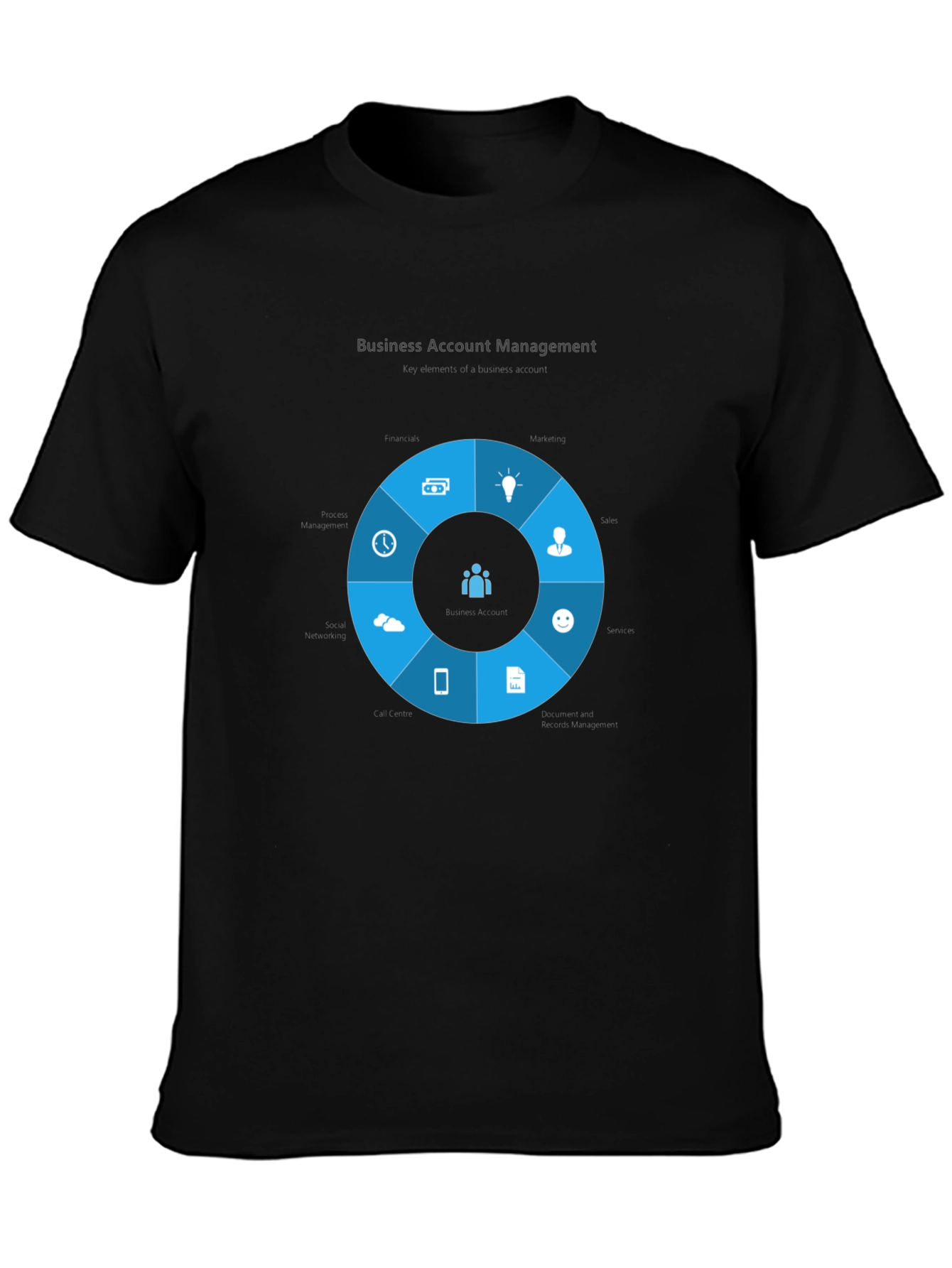 Business Account Management Graphic Tee