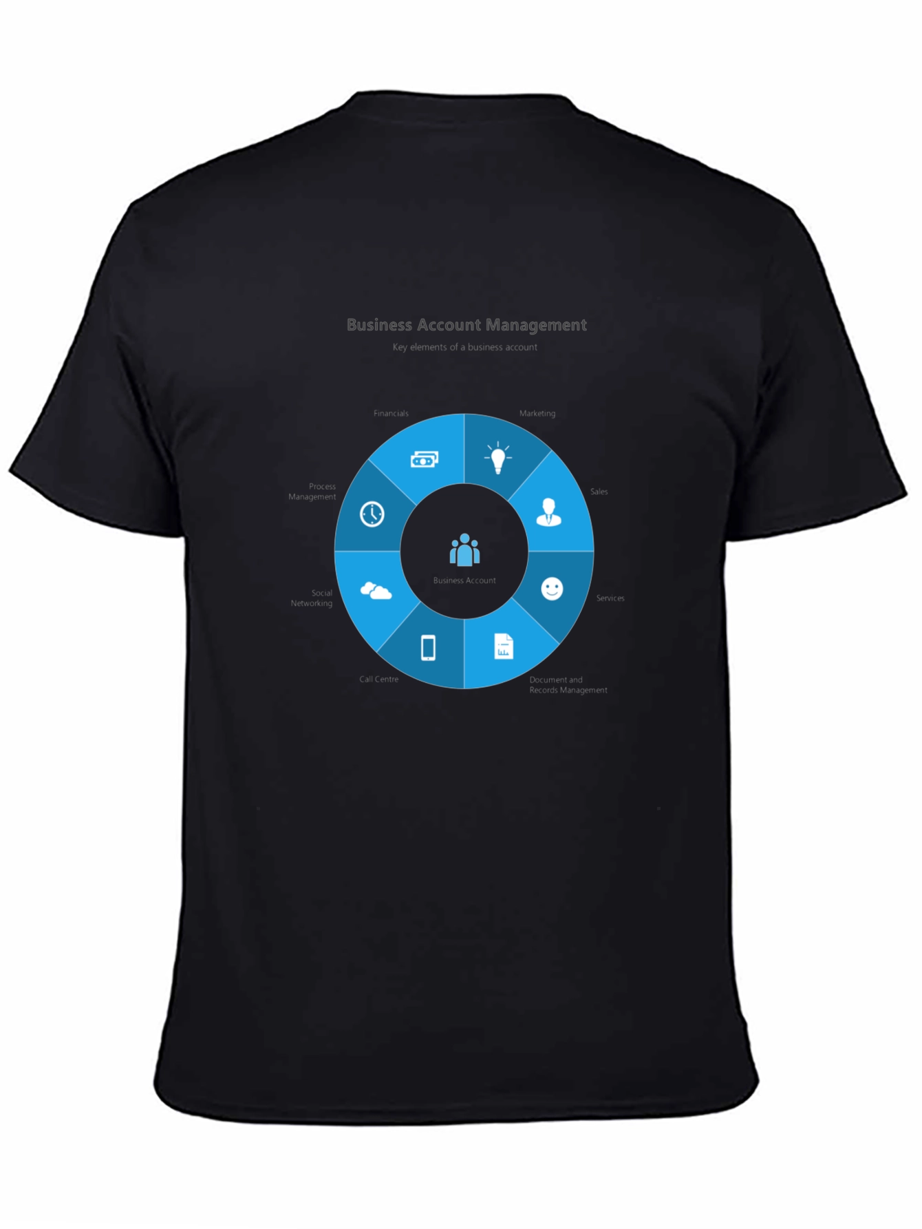 Business Account Management Graphic Tee