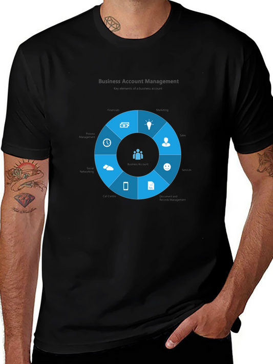 Business Account Management Graphic Tee