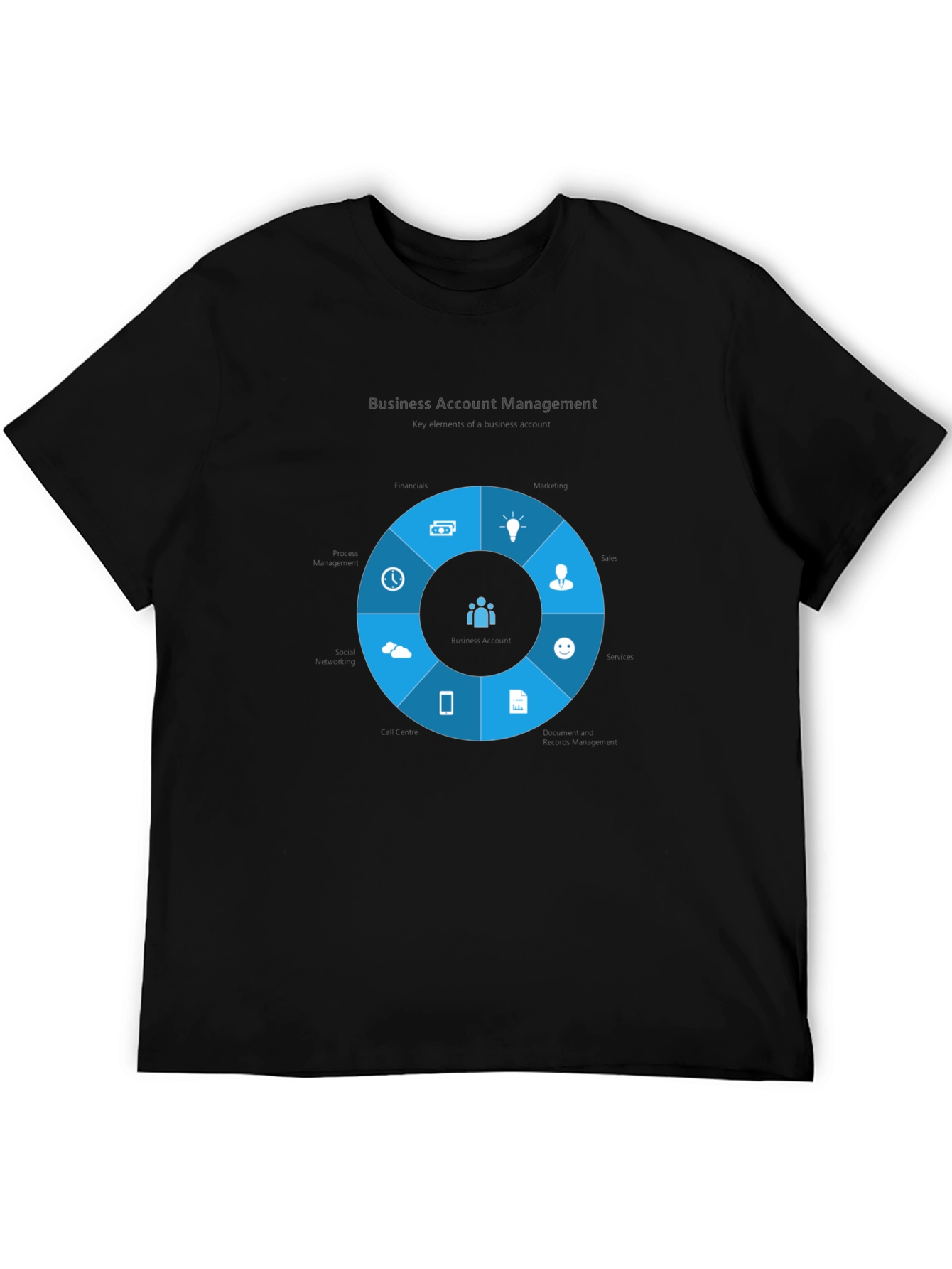 Business Account Management Graphic Tee