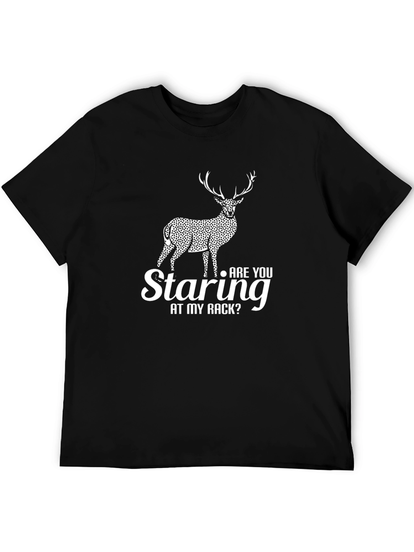 Staring at My Rack Deer Graphic Tee