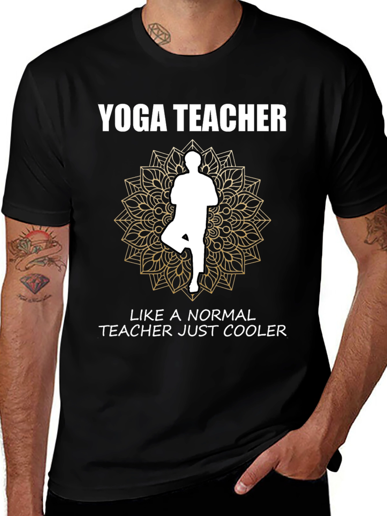 Yoga Teacher T-Shirt - Cool Teacher Gift