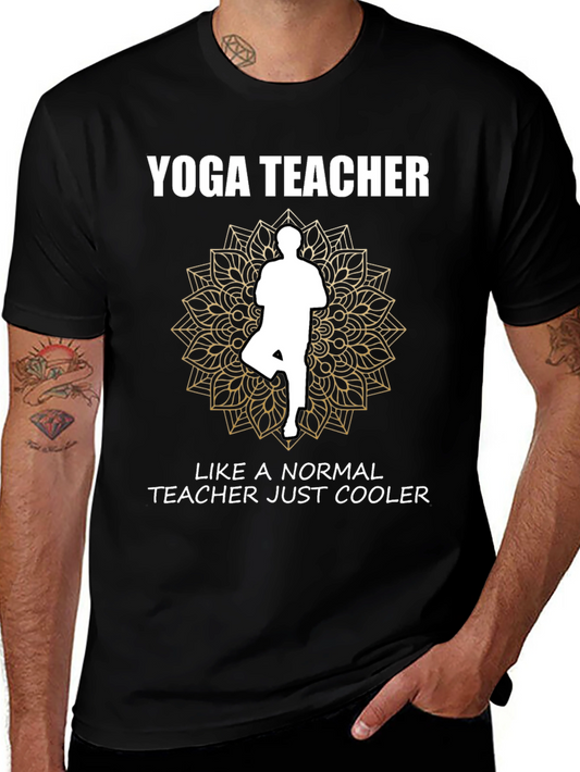 Yoga Teacher T-Shirt - Cool Teacher Gift