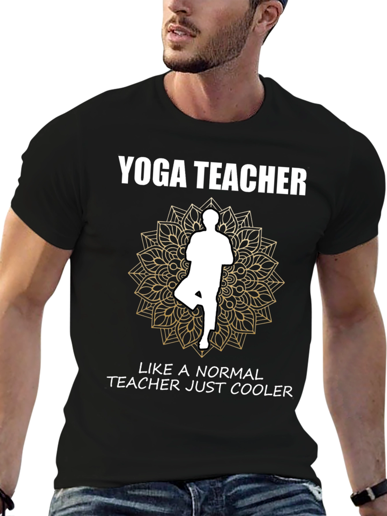 Yoga Teacher T-Shirt - Cool Teacher Gift