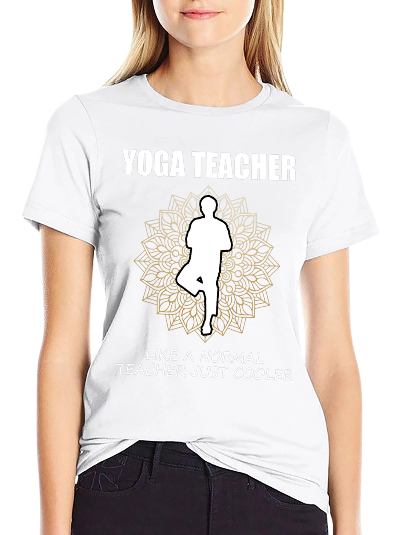 Yoga Teacher T-Shirt - Cool Teacher Gift