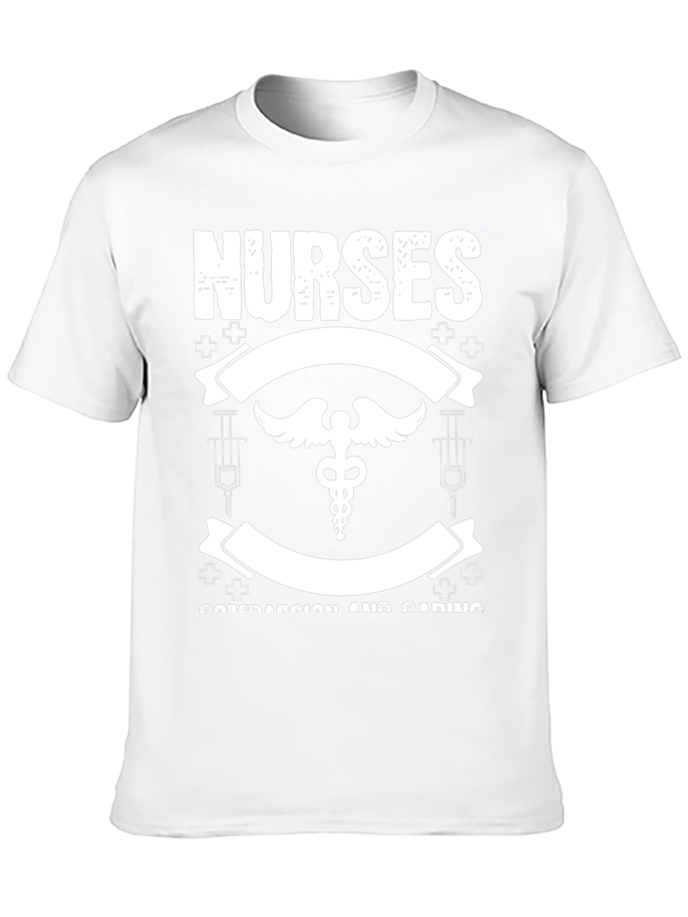Nurses Compassion and Caring Graphic T-Shirt