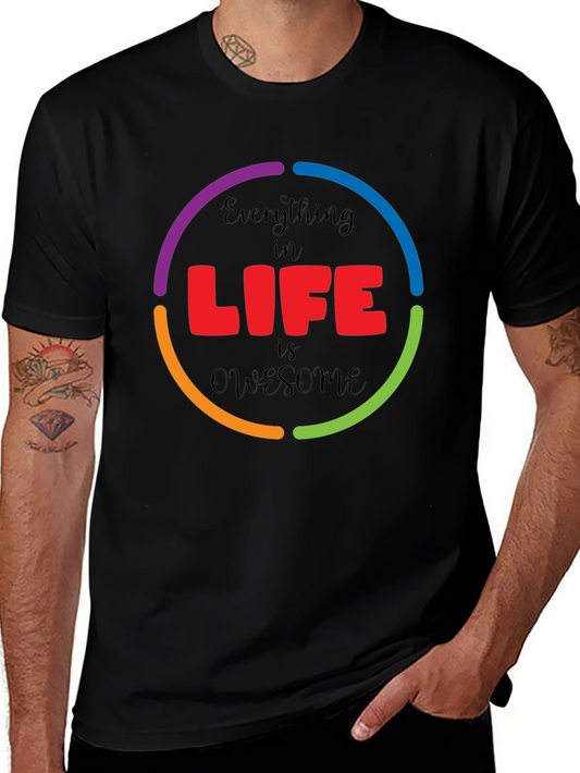 Everything in Life is Awesome Graphic T-Shirt