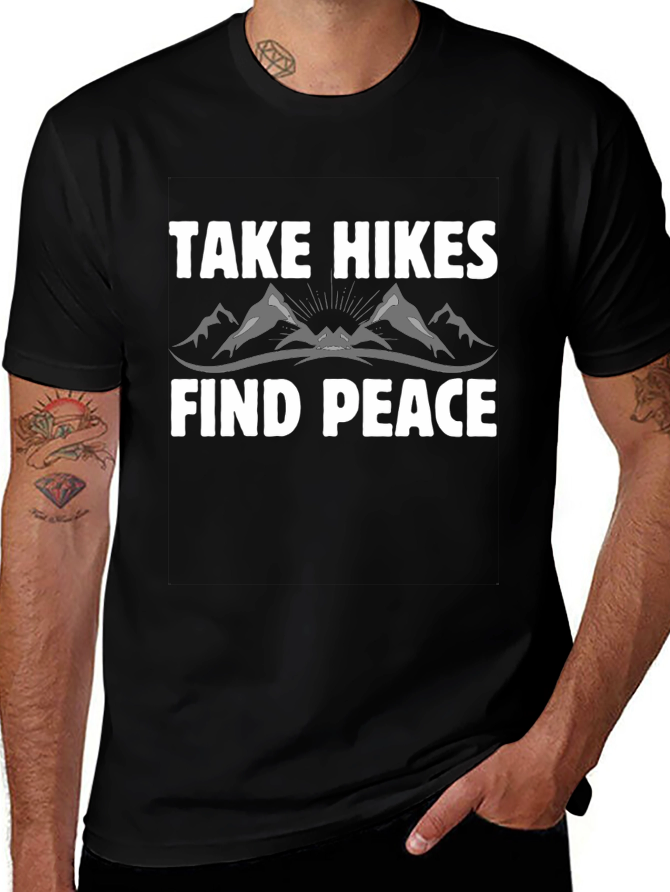 Take Hikes Find Peace T-Shirt