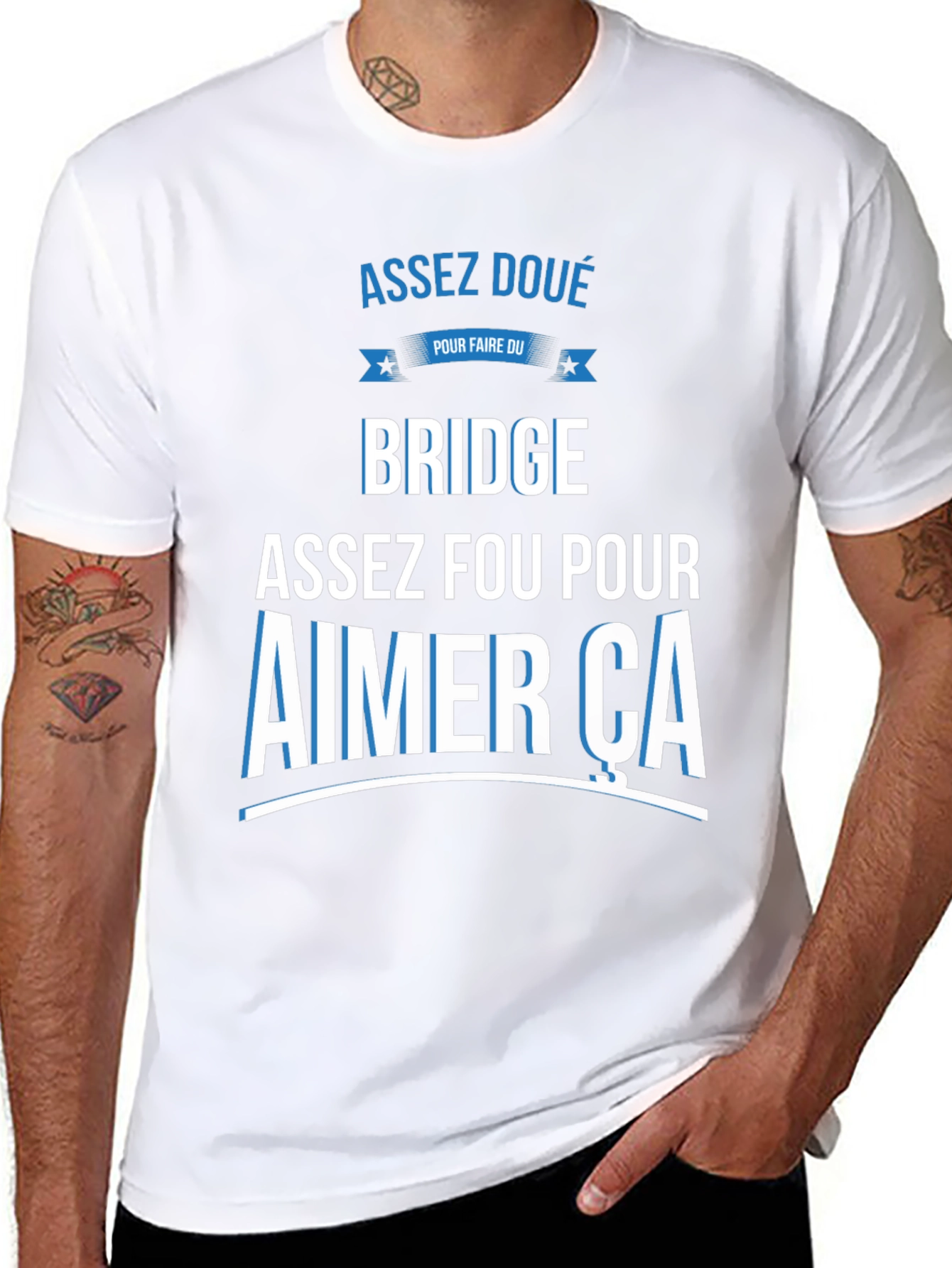 Assez Doue Bridge Graphic T-Shirt