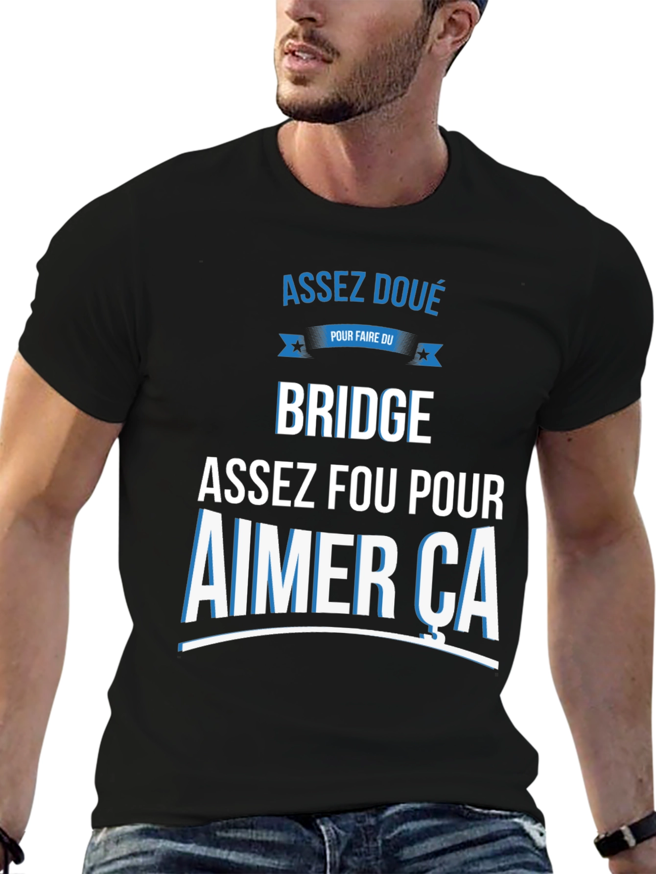 Assez Doue Bridge Graphic T-Shirt
