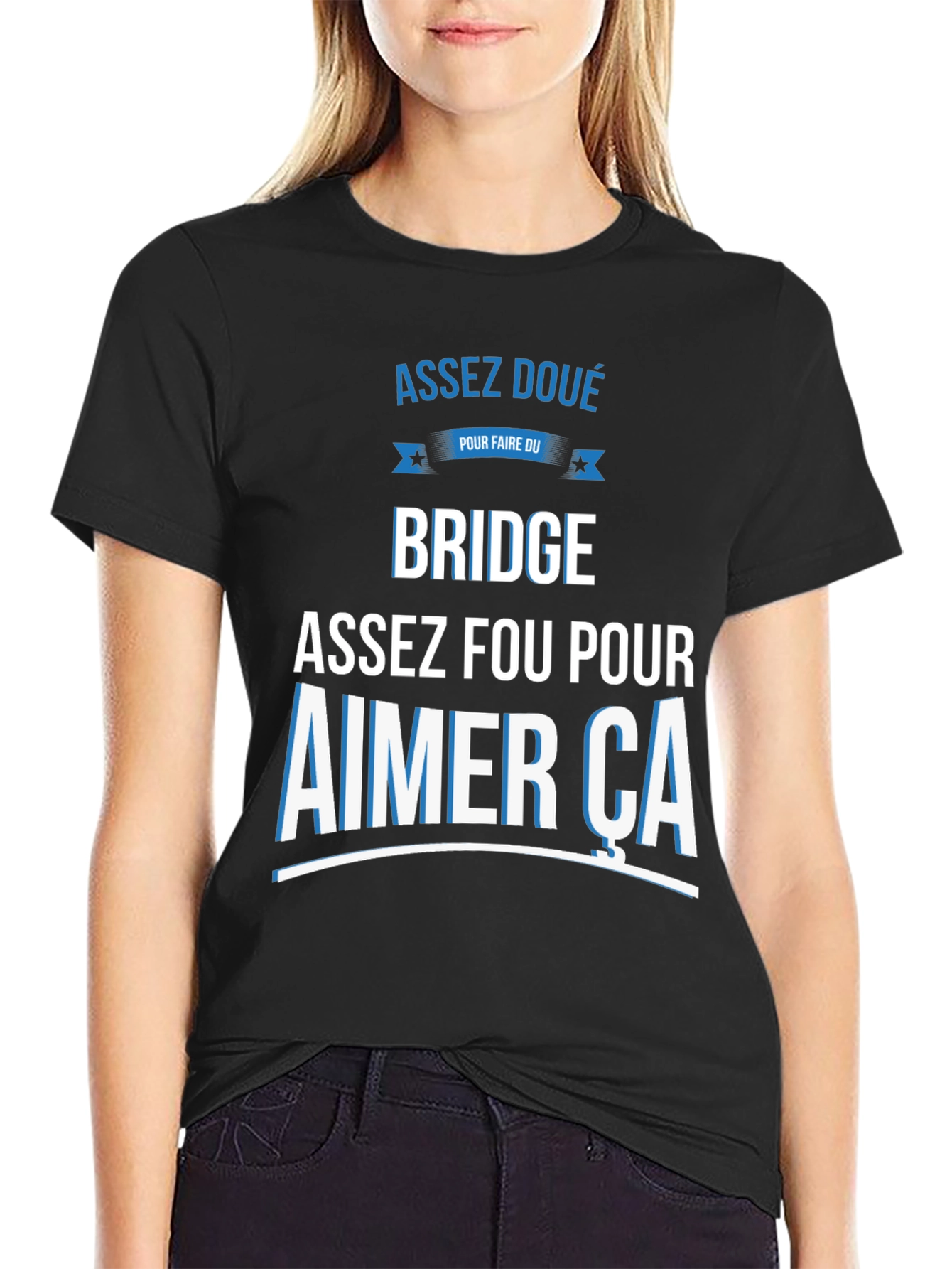 Assez Doue Bridge Graphic T-Shirt