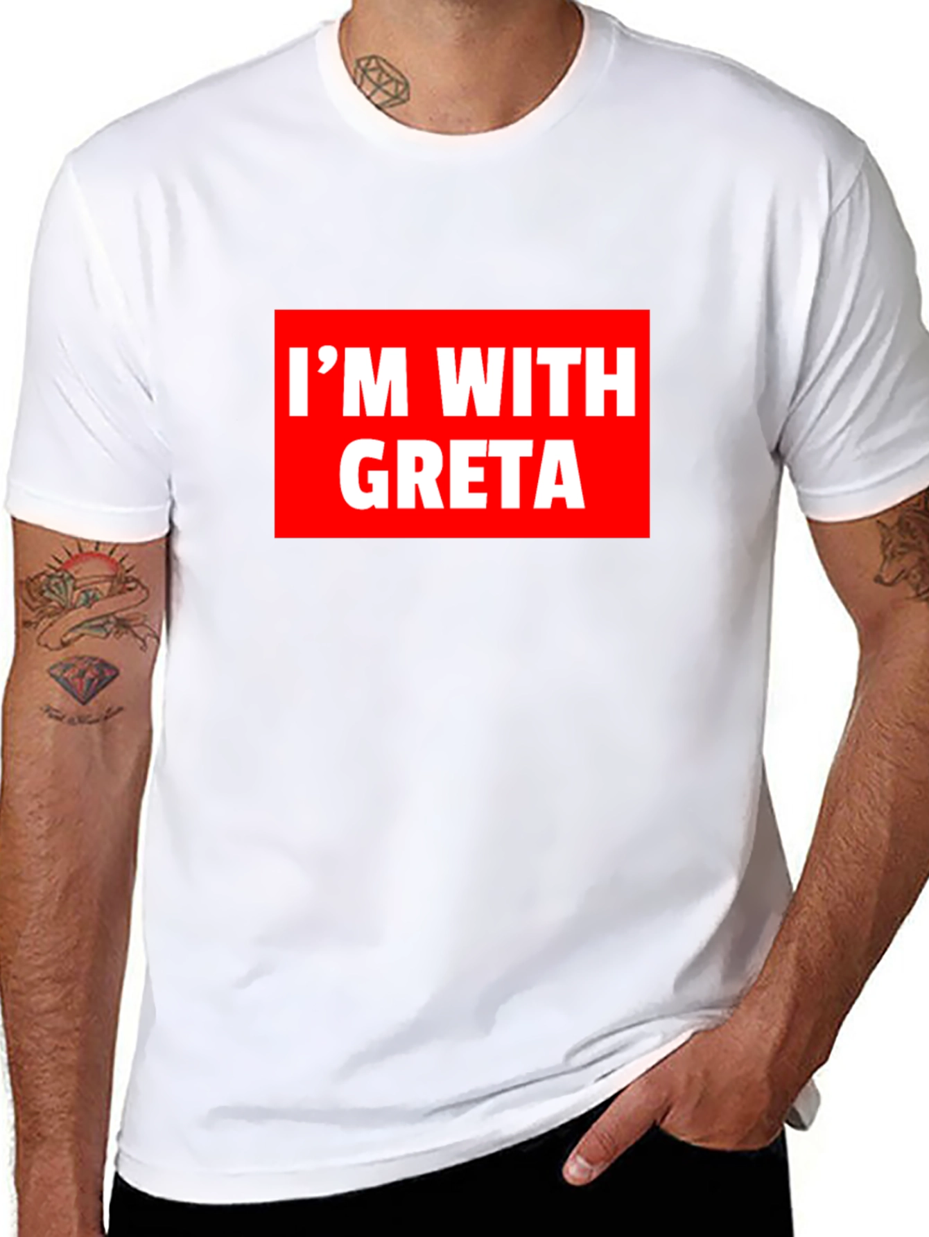 Im With Greta T-Shirt - Activism Tee