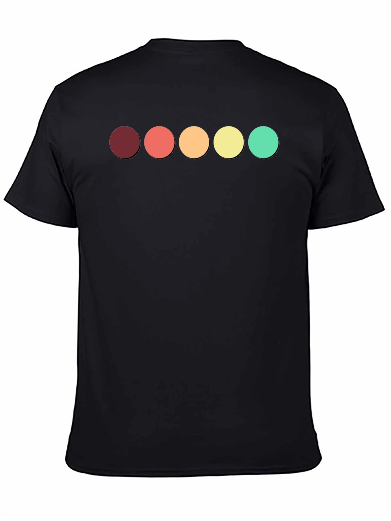 Retro Circle Graphic T-Shirt