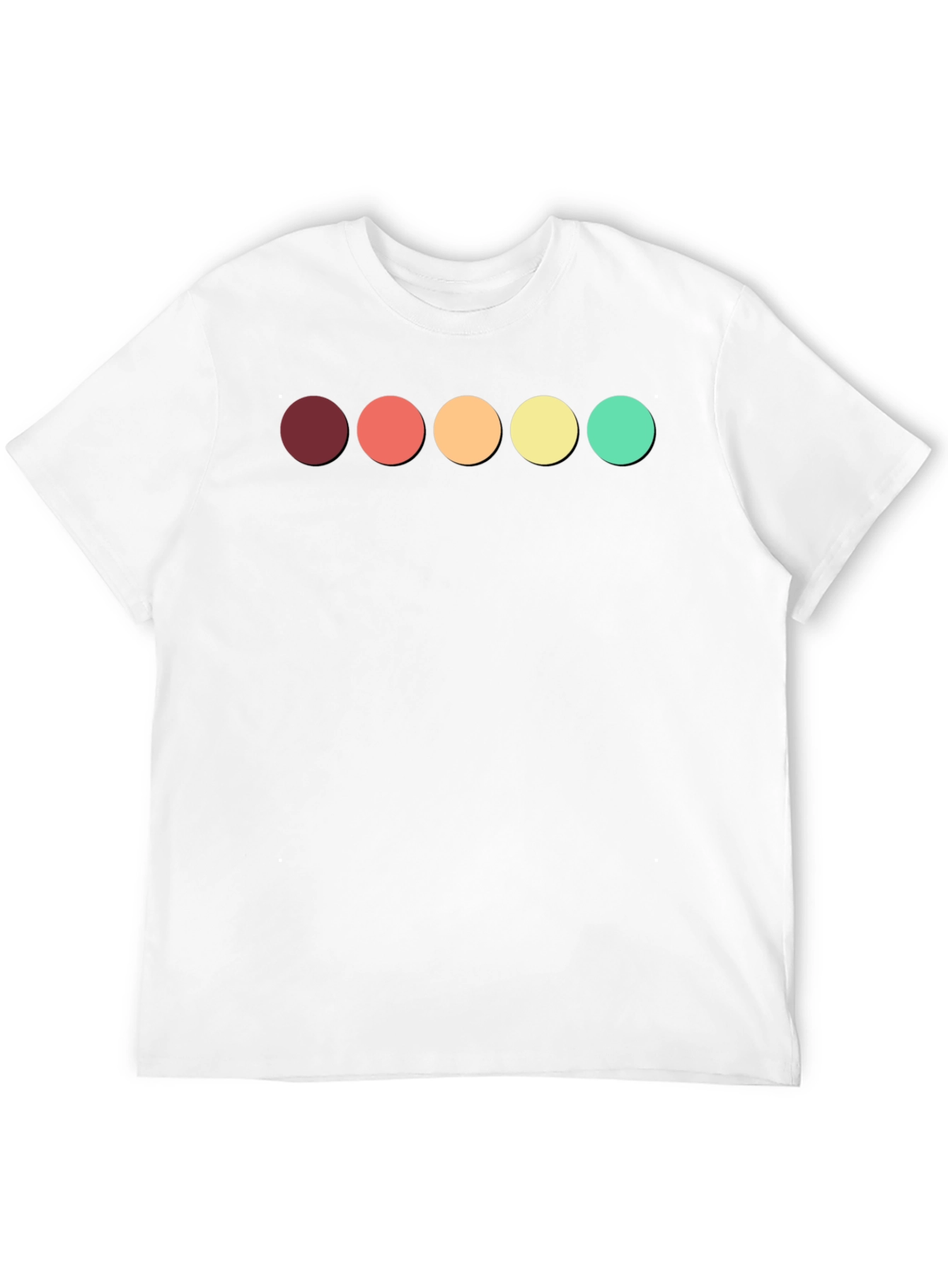 Retro Circle Graphic T-Shirt