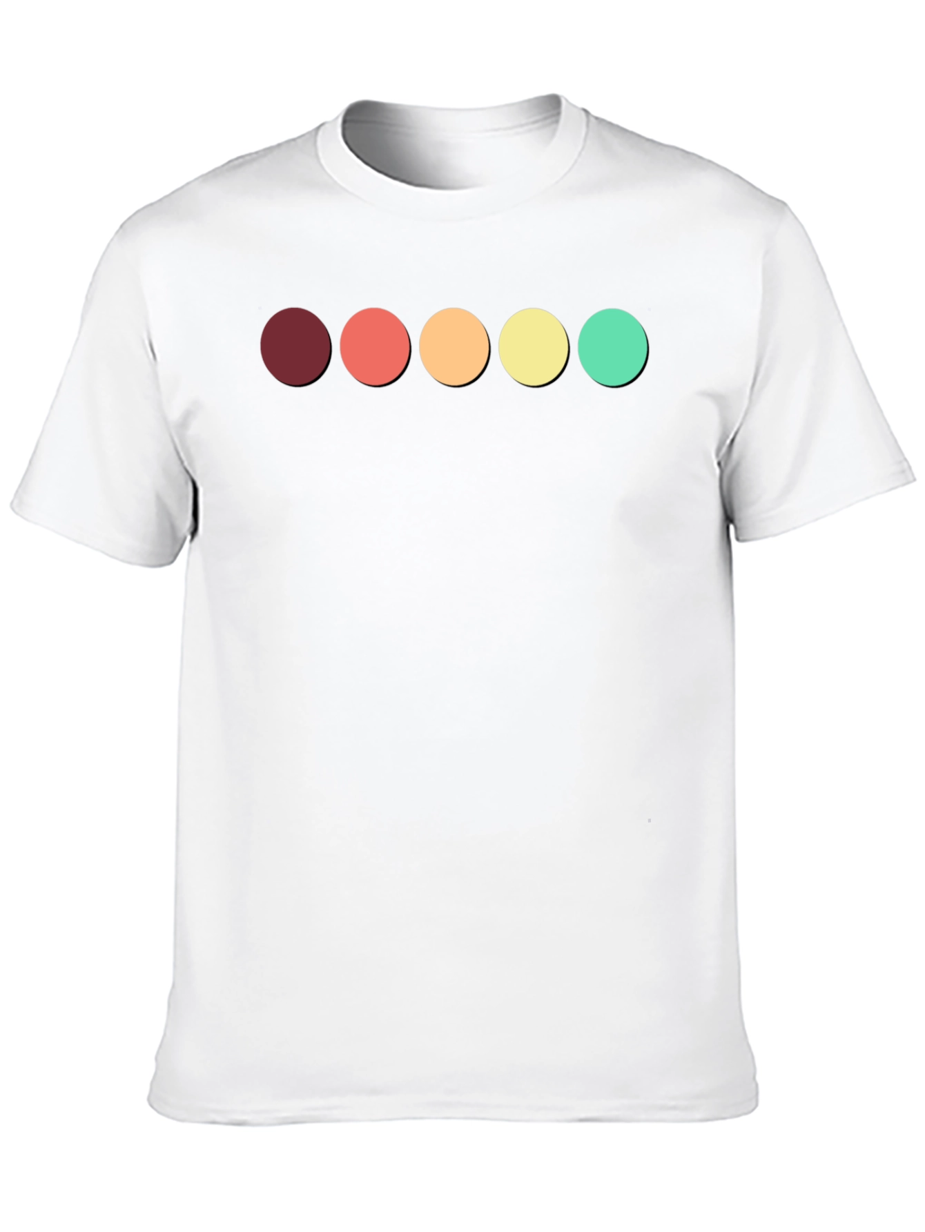 Retro Circle Graphic T-Shirt