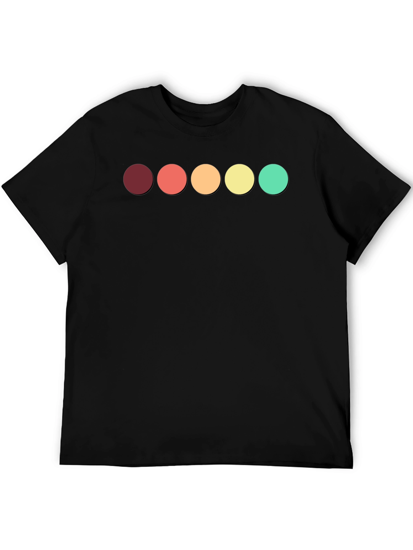 Retro Circle Graphic T-Shirt