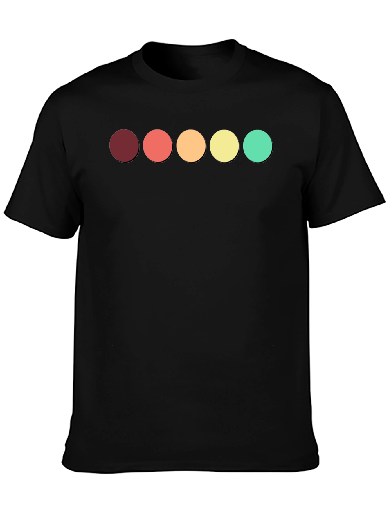 Retro Circle Graphic T-Shirt