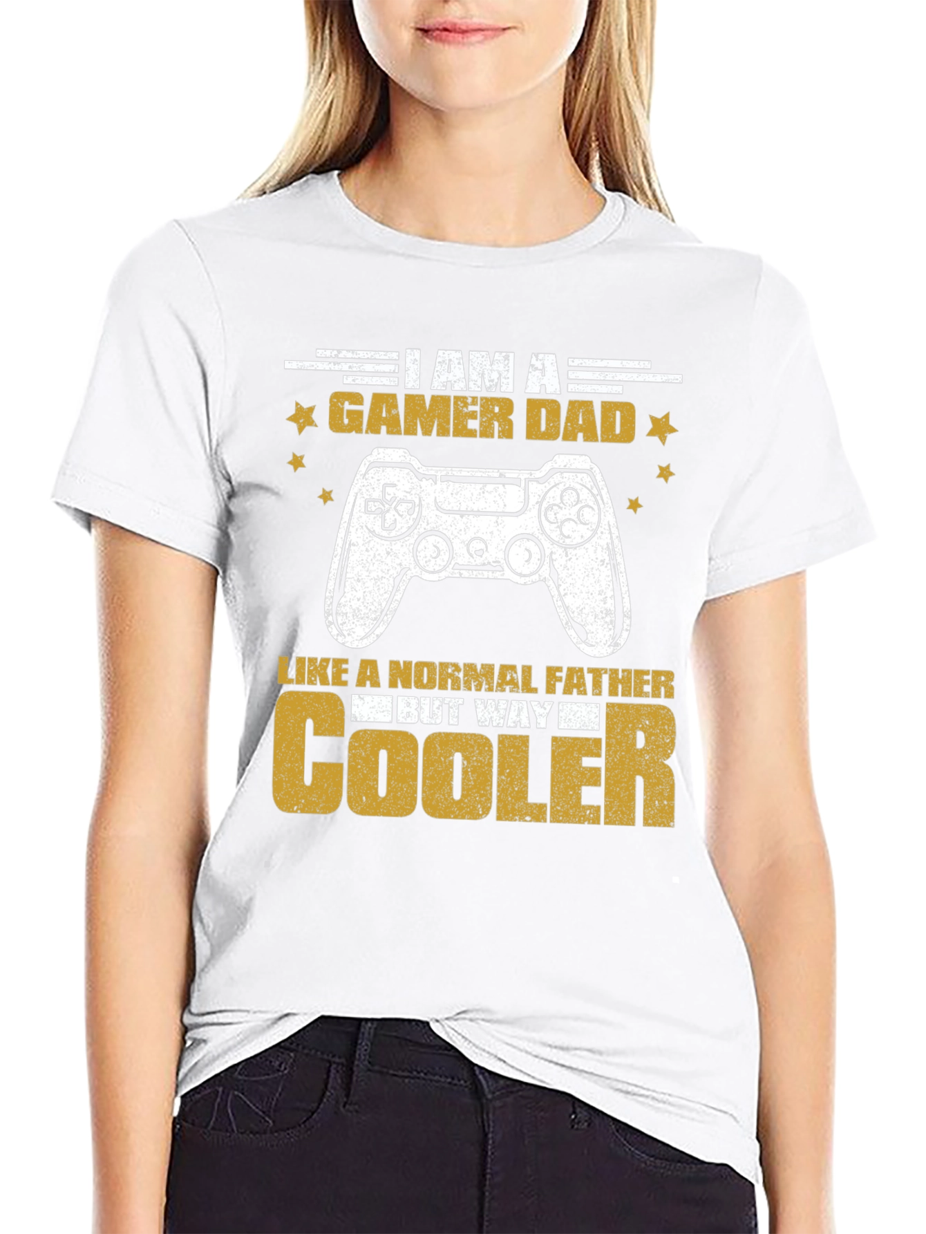 Gamer Dad T-Shirt - Cool Fathers Day Gift
