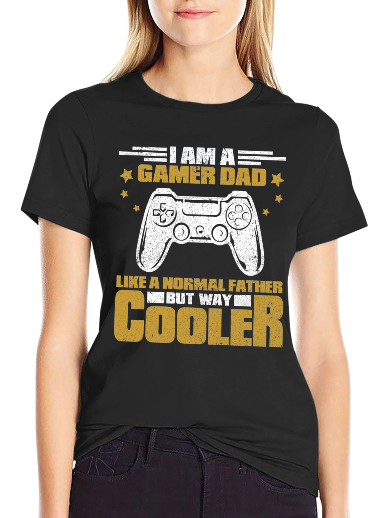 Gamer Dad T-Shirt - Cool Fathers Day Gift