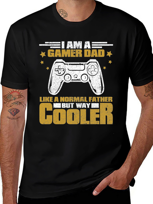 Gamer Dad T-Shirt - Cool Fathers Day Gift