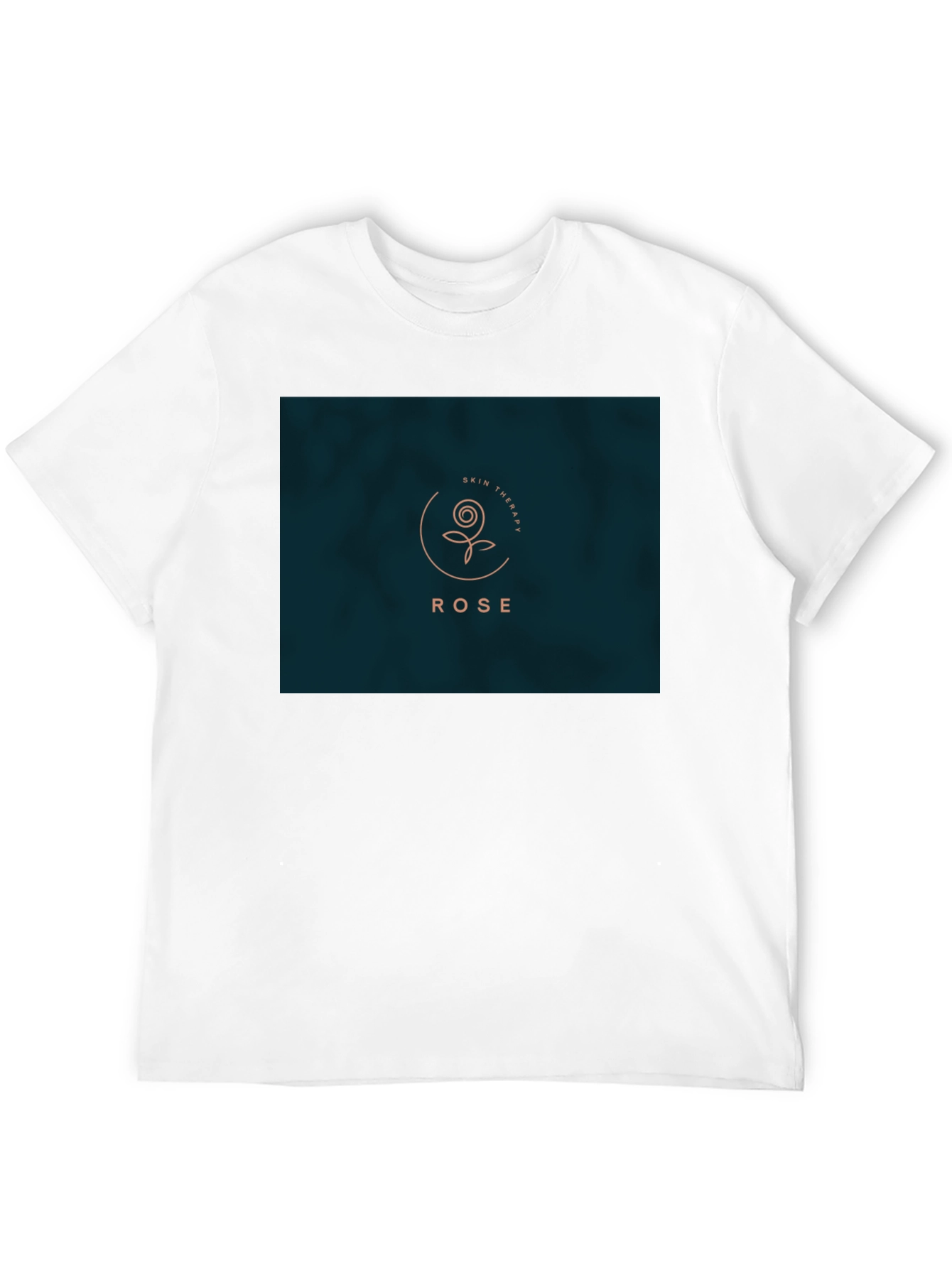 Rose Skin Therapy Black Tee