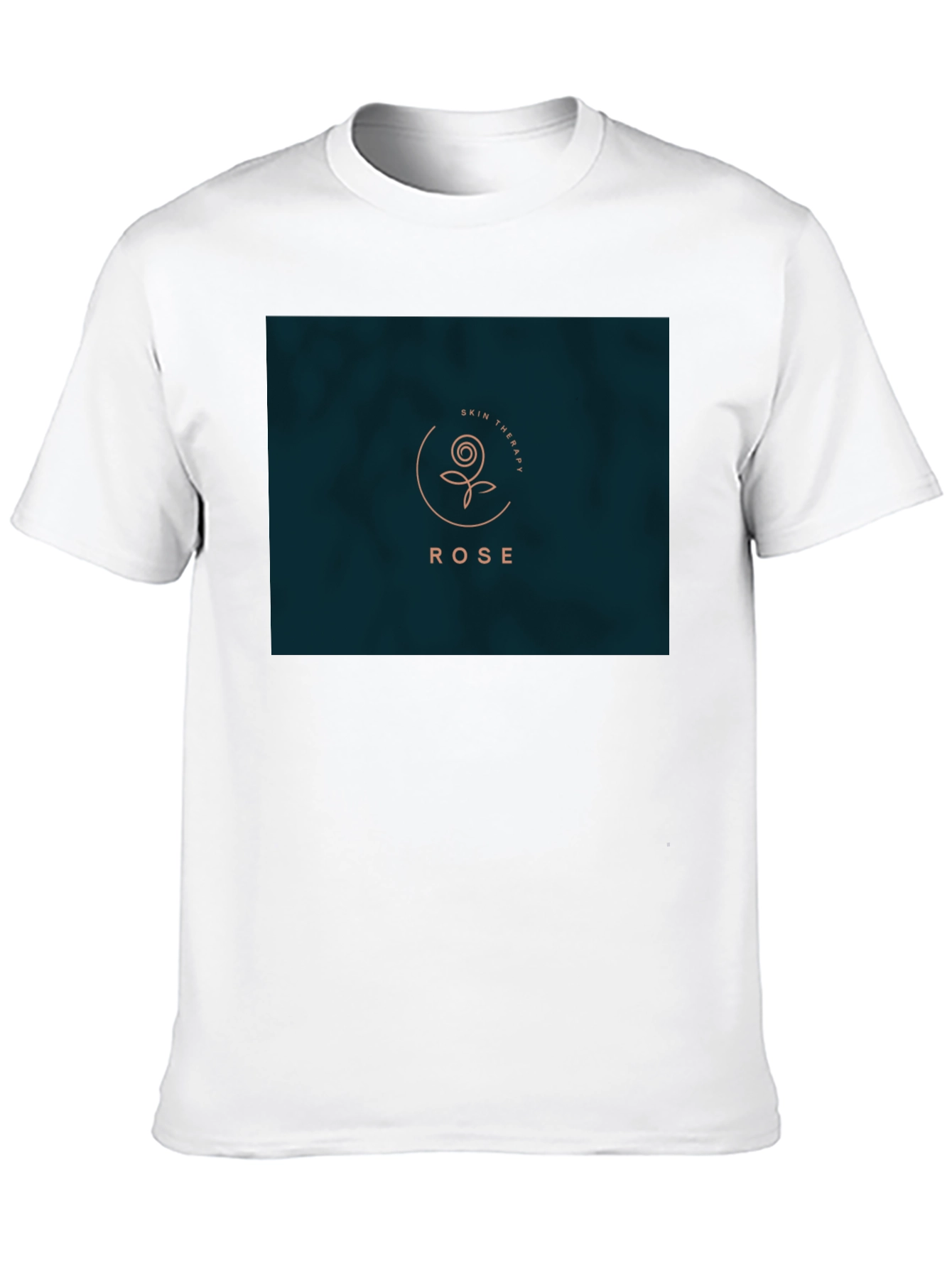 Rose Skin Therapy Black Tee